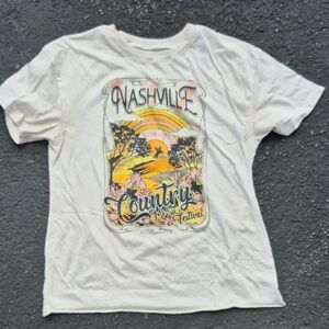Awake Nashville Country Music Festival Tee - White